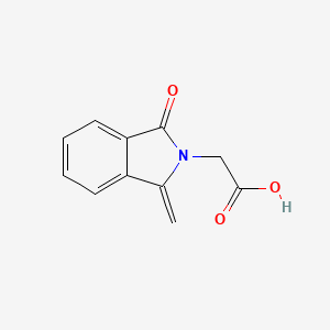 (1-methylene-3-oxo-1,3-dihydro-2H-isoindol-2-yl)acetic acid - 62100-28-1