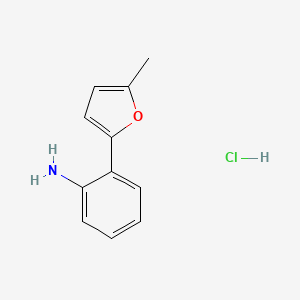 2-(5-Methyl-2-furyl)aniline hydrochloride - 329187-42-0