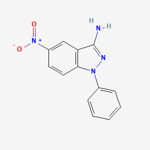 5-nitro-1-phenyl-1H-indazol-3-amine - 309944-73-8