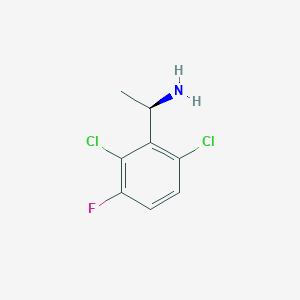 (1R)-1-(2,6-dichloro-3-fluorophenyl)ethan-1-amine - 1212065-90-1