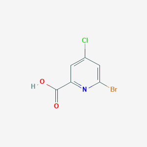 6-Bromo-4-chloropicolinic acid - 1060811-25-7