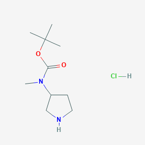 tert-Butyl methyl(pyrrolidin-3-yl)carbamate hydrochloride - 1610028-41-5