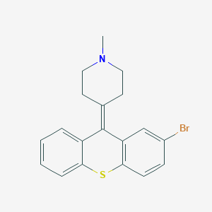 4-(2-bromo-9H-thioxanthen-9-ylidene)-1-methylpiperidine - 16386-67-7