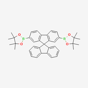 2,7-Bis(4,4,5,5-tetramethyl-1,3,2-dioxaborolan-2-yl)-9,9'-spirobi[9H-fluorene] - 728911-52-2