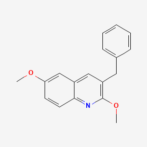 3-Benzyl-2,6-dimethoxyquinoline - 918518-76-0