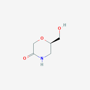 (R)-6-(Hydroxymethyl)morpholin-3-one - 919286-65-0