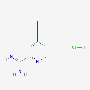 4-(tert-Butyl)picolinimidamide hydrochloride - 949010-62-2