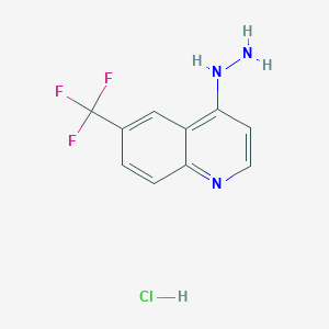 4-Hydrazino-6-trifluoromethylquinoline hydrochloride - 1170816-62-2