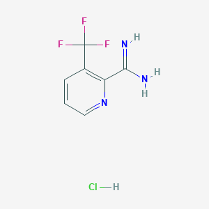 3-(Trifluoromethyl)picolinimidamide hydrochloride - 1179361-68-2