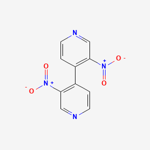 3-Nitro-4-(3-nitropyridin-4-yl)pyridine - 54356-26-2
