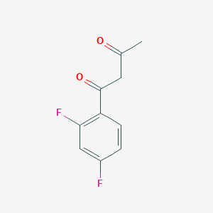 1-(2,4-Difluorophenyl)butane-1,3-dione - 64287-17-8