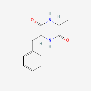 3-Benzyl-6-methyl-2,5-piperazinedione - 14474-78-3