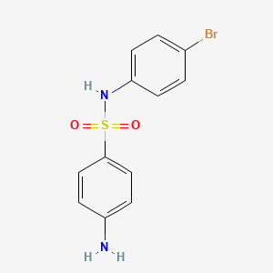4-amino-N-(4-bromophenyl)benzenesulfonamide - 19837-76-4
