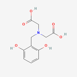2,2'-[(2,6-Dihydroxybenzyl)imino]diacetic acid - 31477-07-3