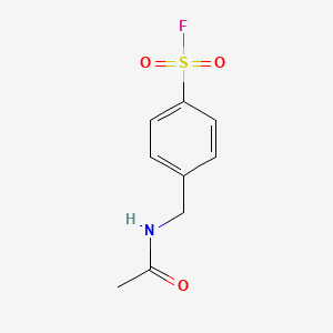 4-(Acetamidomethyl)benzene-1-sulfonyl fluoride - 33719-21-0