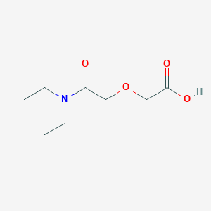 [2-(Diethylamino)-2-oxoethoxy]acetic acid - 56074-25-0