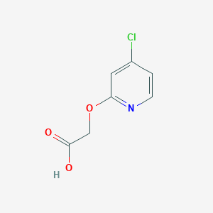 2-((4-Chloropyridin-2-yl)oxy)acetic acid - 89692-15-9