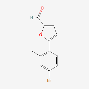 5-(4-Bromo-2-methylphenyl)furan-2-carbaldehyde - 113608-69-8