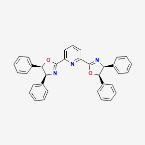 2,6-Bis((4S,5R)-4,5-dihydro-4,5-diphenyloxazol-2-yl)pyridine - 292625-77-5