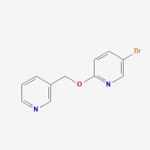 5-Bromo-2-(pyridin-3-ylmethoxy)pyridine - 331809-15-5