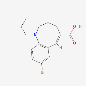 8-Bromo-1,2,3,4-tetrahydro-1-(2-methylpropyl)-1-benzazocine-5-carboxylic acid - 597583-12-5