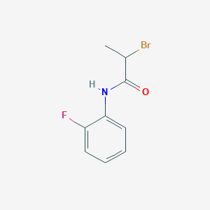 2-bromo-N-(2-fluorophenyl)propanamide - 79144-82-4