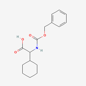 2-(((Benzyloxy)carbonyl)amino)-2-cyclohexylacetic acid - 93025-71-9