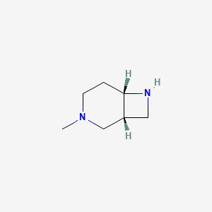 (1R,6S)-3-Methyl-3,7-diazabicyclo[4.2.0]octane - 1932110-29-6