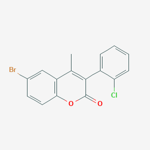 6-Bromo-3(2'-chlorophenyl)-4-methylcoumarin - 263365-09-9