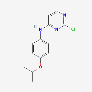 2-chloro-N-(4-isopropoxyphenyl)pyrimidin-4-amine - 575478-82-9