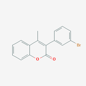 3-(3 inverted exclamation mark -Bromophenyl)-4-methylcoumarin - 720674-16-8