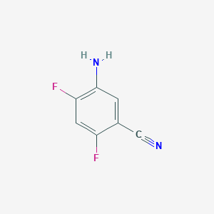 5-Amino-2,4-difluorobenzonitrile - 952285-54-0