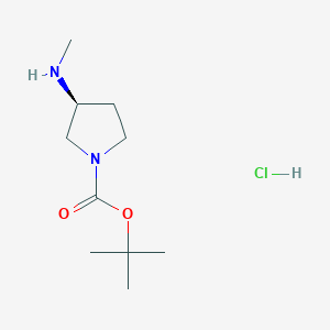 (S)-tert-Butyl 3-(methylamino)pyrrolidine-1-carboxylate hydrochloride - 1004538-30-0