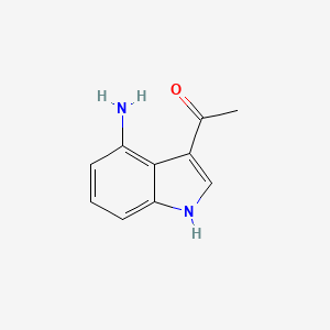 1-(4-amino-1H-indol-3-yl)ethanone - 114495-28-2