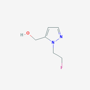 [1-(2-fluoroethyl)-1H-pyrazol-5-yl]methanol - 1429417-57-1