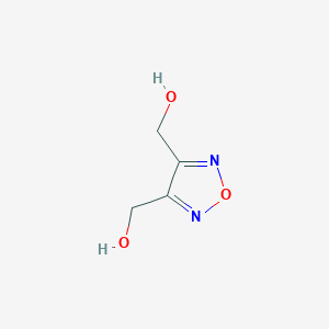 [4-(Hydroxymethyl)-1,2,5-oxadiazol-3-yl]methanol - 14460-57-2