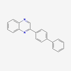 2-(Biphenyl-4-yl)quinoxaline - 17286-67-8