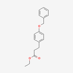 Ethyl 3-[4-(benzyloxy)phenyl]propanoate - 186895-45-4