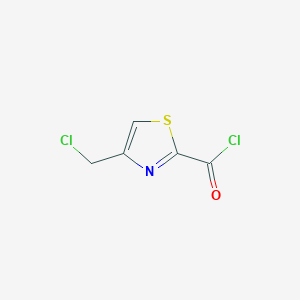 4-(chloromethyl)-1,3-thiazole-2-carbonyl Chloride - 200418-16-2