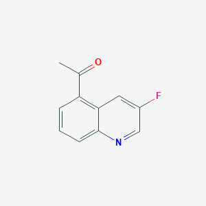 1-(3-Fluoroquinolin-5-yl)ethanone - 2007925-06-4