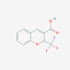 2-(trifluoromethyl)-2H-chromene-3-carboxylic Acid - 215122-16-0