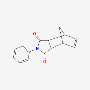 2-phenyl-3a,4,7,7a-tetrahydro-1H-4,7-methanoisoindole-1,3(2H)-dione - 26234-46-8