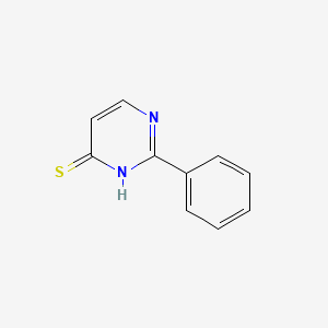 2-Phenylpyrimidine-4-thiol - 33630-21-6