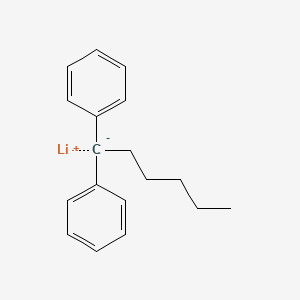 Lithium, (1,1-diphenylhexyl)- - 3462-81-5