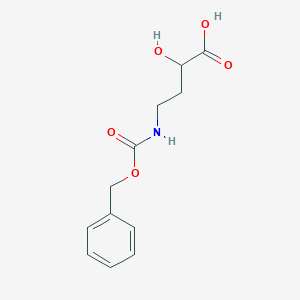 4-{[(Benzyloxy)carbonyl]amino}-2-hydroxybutanoic acid - 42491-77-0