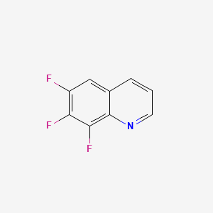 6,7,8-Trifluoroquinoline - 5280-09-1