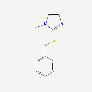 2-(benzylthio)-1-methyl-1H-imidazole - 63348-55-0