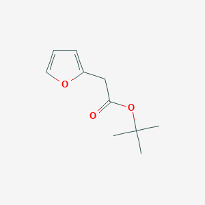 2-Furanacetic acid, 1,1-dimethylethyl ester - 65372-09-0