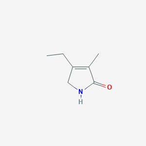 2H-Pyrrol-2-one, 4-ethyl-1,5-dihydro-3-methyl- - 766-45-0