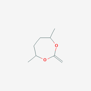 4,7-Dimethyl-2-methylidene-1,3-dioxepane - 80649-13-4